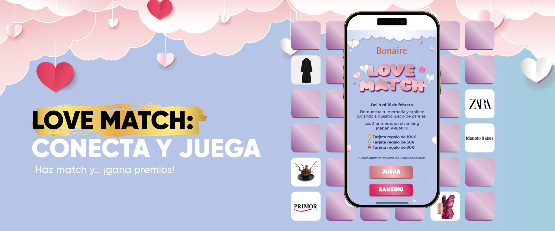 LOVE MATCH: CONECTA Y JUEGA