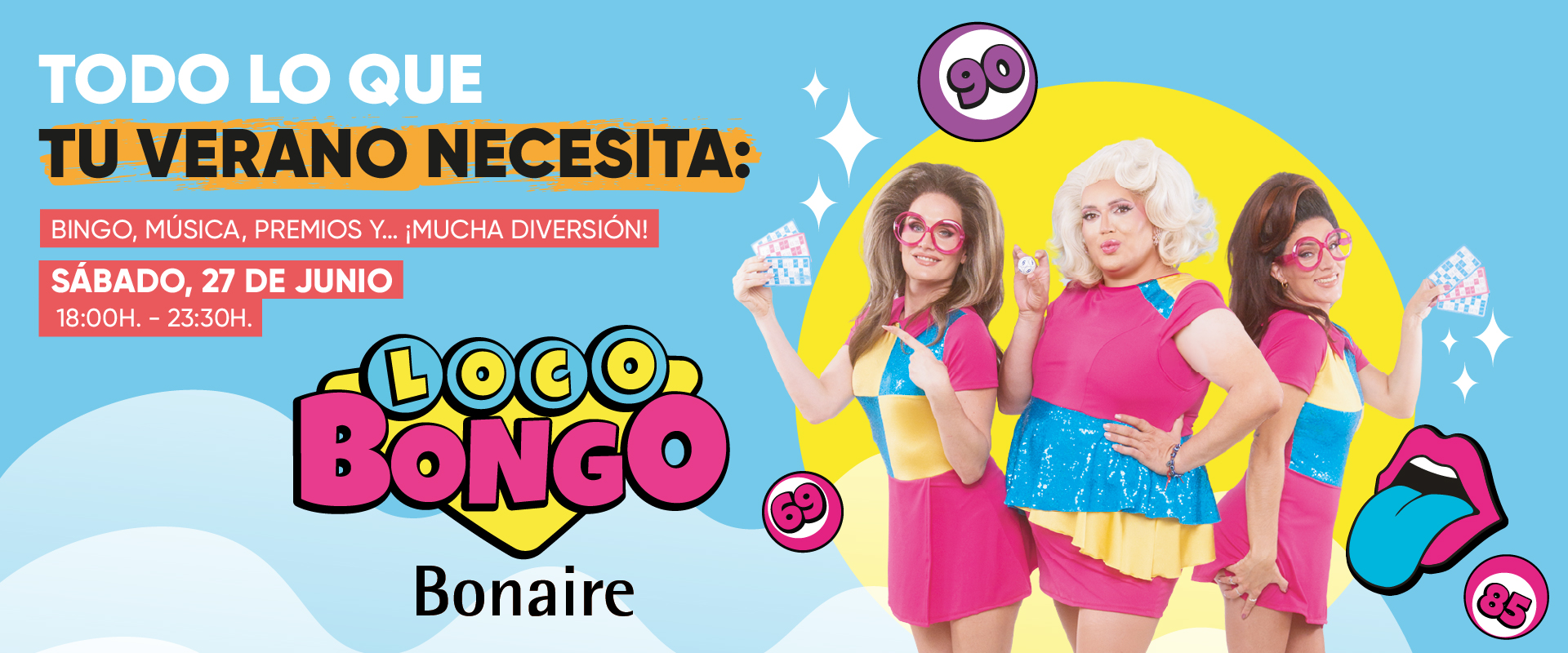 LOCO BONGO LLEGA A BONAIRE