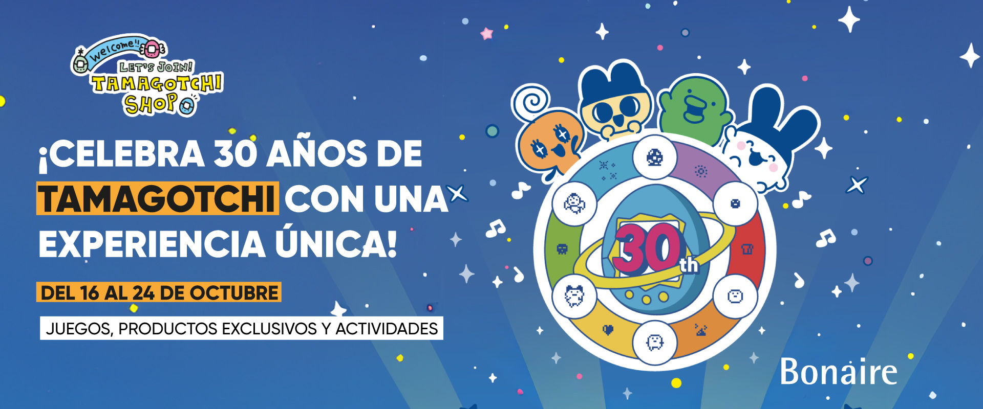 ¡TAMAGOTCHI CELEBRA SUS 30 AÑOS EN BONAIRE!